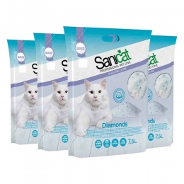 4xSanicatDiamondsSilicagel75liter