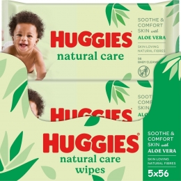Huggies-NaturalCare-Billendoekjes-280babydoekjes-5x56