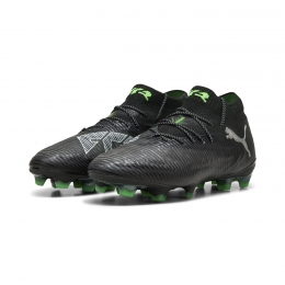 PUMAFuture8UltimateGrasVoetbalschoenenFGZwartGrijsGroen