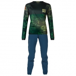 ENDURATropicalLimitedEditionDamessetfietsshirtfietsbroekdamesset2