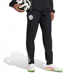 adidasAjaxPresentatieTrainingsbroek2025-2026ZwartWitRood