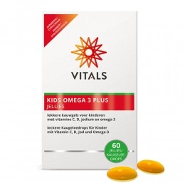GratisVerzending2xVitalsKidsOmega3PlusJellies60stuks
