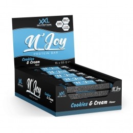 15xXXLNutritionNJOYProteneBarCookies55gr