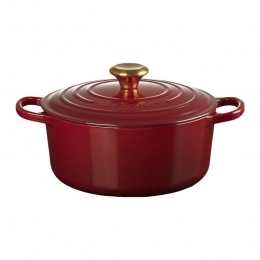 LeCreusetSignatureBraadpan24cm-Garnet