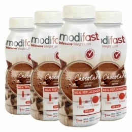 4xModifastIntensiveDrinkChocolade236ml