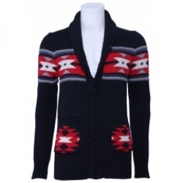 TruiJCwintervest-knittedcardigan-zwartrood
