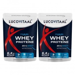 2xLucovitaalProteneWheyPoederPuur250gr