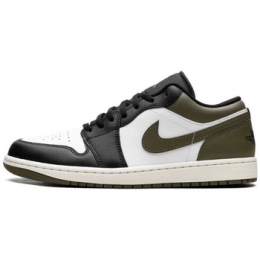 LageSneakersNike1LowBlackToeMediumOlive