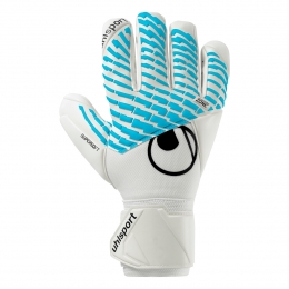 UhlsportFMCybertecSupersoftHNKeepershandschoenenWitFelblauwZwart