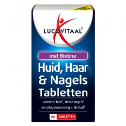 GratisVerzending3xLucovitaalHuidHaarNagelsmetBiotine60tabletten