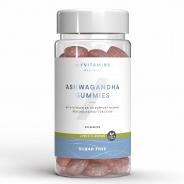 MyvitaminsAshwagandhaGummiesPot-60gummies-RedAppleSugarFree
