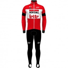 LOTTOSOUDAL2022Setwinterfietsjacklangekoersbroekset2artikelen