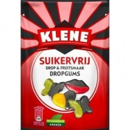 12xKleneDropgumsSuikervrij105gr