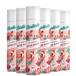 6xBatisteDroogshampooRoseGold200ml