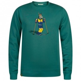 GreenBomb-AnimalDonkeySkiWildPulloverCotton-TruimaatSturkoois