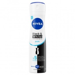 3xNIVEADeodorantSprayInvisibleForBlackWhitePure150ml