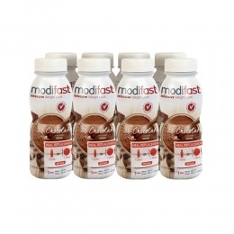 8xModifastIntensiveDrinkChocolade236ml