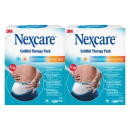2xNexcareColdhotTherapyPackGelkompresRugenBuikSM