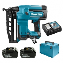 MakitaDBN600RTJ18VLi-IonAccuBradTackerSet2x50AhAccuInMbox