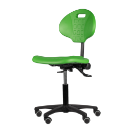 Werkstoelopwielen-RTZ10101Groen