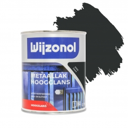 WijzonolMetaallakHoogglans9450Zwart