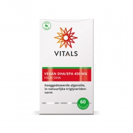 GratisVerzending2xVitalsVeganEPADHA450mg60softgels