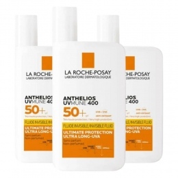 3xLaRochePosayAntheliosOnzichtbareFludeSPF5050ml