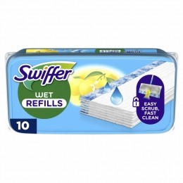 12xSwifferVochtigeVloerdoekjesCitrusFresh10stuks