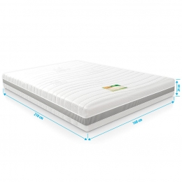 MatrastraagschuimNASA-Bambooopmicropocketveren160x210dikte24cm