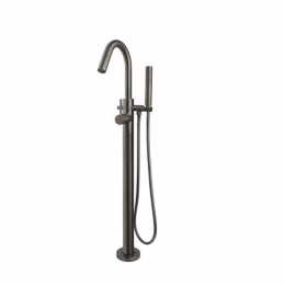 BadkraanWiesbadenCaralVrijstaandMengkraanCompleetGunmetal