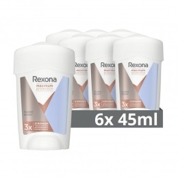 6xRexonaDeodorantStickCreamMaximumProtectionCleanScent45ml