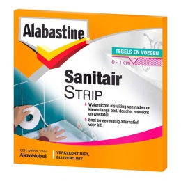 Sanitairstripwit5mtAlabastine-Alabastine
