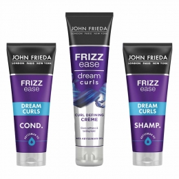 JohnFriedaFrizzEaseDreamCurls-Shampoo1x250mlConditioner1x250mlCurlDefiningCrme1x150ml-Pakket