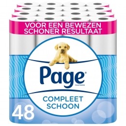 2xPageToiletpapierCompleetSchoon2-laags24stuks