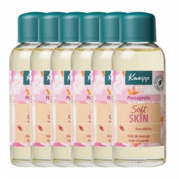 6xKneippMassageolieSoftSkinAmandelbloesem100ml