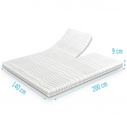 Koudschuimsplittopper140x200dikte9cm