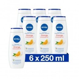 6xNiveaDouchecrmeOrangeenAvocado250ml