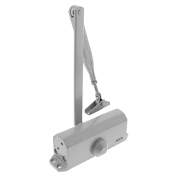 AXAAXA7505compactdeurdrangermetschaararmsluitkracht2-aluminiumgrijs