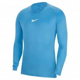 NikeDri-FITParkOndershirtLangeMouwenLichtblauwWit