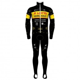 LOTTO-KERNHAUS2023Setwinterfietsjacklangekoersbroekset2