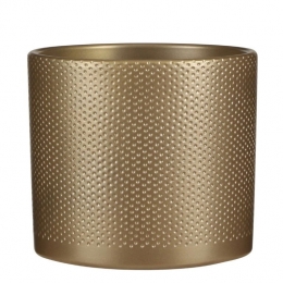 ErapotroundgoldreliefH175xD195cmstenenbinnenpotMicaDecorations-Micadecorations