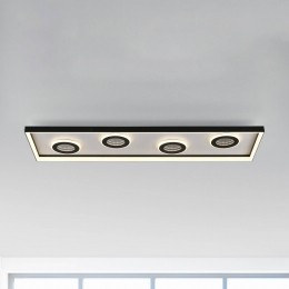 PaulNeuhausLEDplafondlampDune100cmzwartCCTdimbaar
