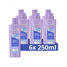 6xAndrlonShampooAntiRoos250ml