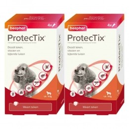 2xBeapharProtecTixHondAntiVloTeek15-4kg4pipetten
