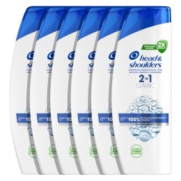 6xHeadShoulders2in1Classic400ml