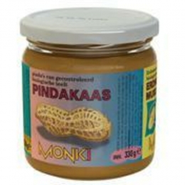 6xMonkiPindakaasmetZoutBio330gr