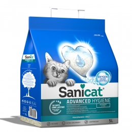 SanicatKattenbakvullingAdvancedHygiene5liter