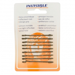 sibelInvisibleSchuifspeldjesKortBruin9Stuks