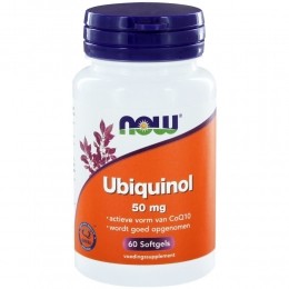 GratisVerzendingNOWUbiquinol50mg60softgel