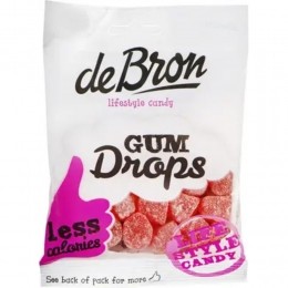 12xDebronSuikervrijeGumdropFramboos100gr